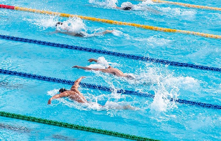 lane swimming