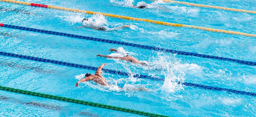 lane swimming