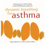 the front cover of the dynamic breathing for asthma book