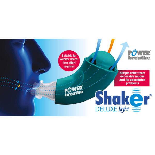 A graphic showing the packaging of the Shaker Deluxe Light.