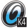 The POWERbreathe logo is shown in blue on a black circle. The text below reads K4.