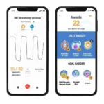 ActiBreathe App 2 screens