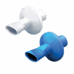 Blue and White Filter side by side