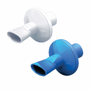 Blue and White Filter side by side