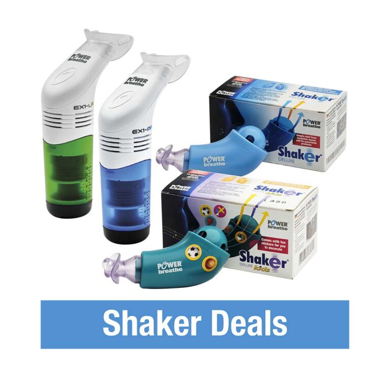 50% off a Shaker with POWERbreathe EX1- Was £99.98 Now £79.99