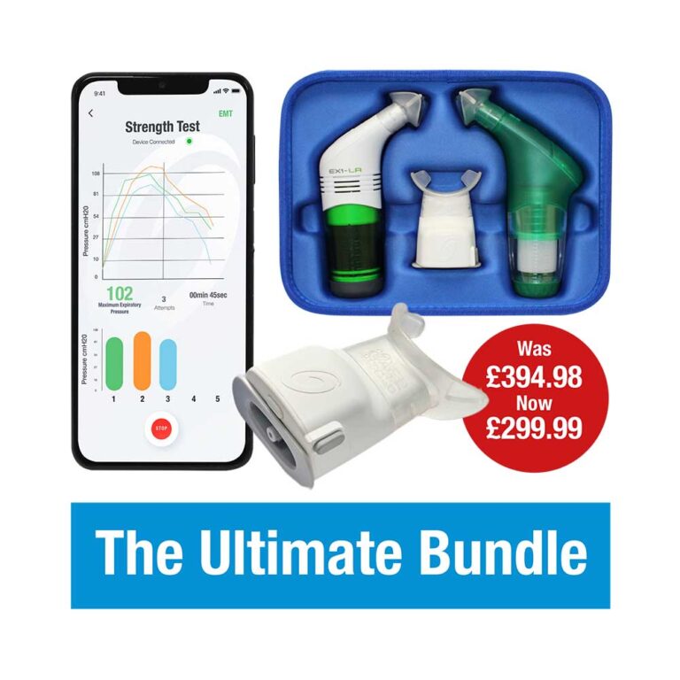 Ultimate Bundle: Smart Adaptor with ActiBreathe® App, Plus AND EX1