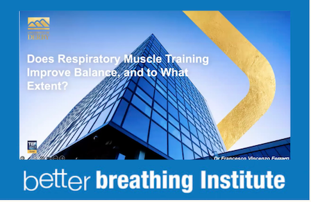 Does Respiratory Muscle Training Improve Balance, And to What Extent?