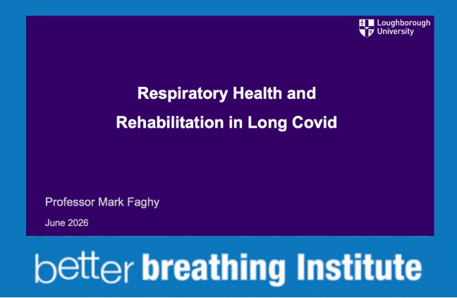 Respiratory Health and Rehabilitation in Long COVID